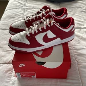 Nike Dunk Low Retro DD1391-602 Gym Red Mens 11.5 USC IOWA STATE CYCLONES
